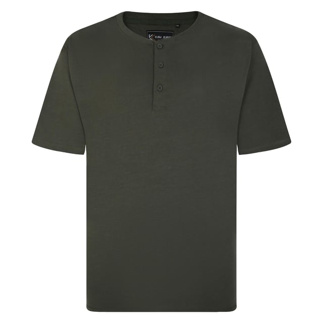 We are proud to present our Mens's Plus Size T-Shirt, designed especially for large and tall guys who value comfort and style in their everyday clothes. Made entirely of cotton, this crew neck shirt has short sleeves and a traditional design for a cosy appearance. This plus size t-shirt is perfect for any informal occasion because it has three buttons on the front. To extend the life of your t-shirt, simply wash it with colours that are similar to yours.