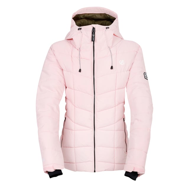 100% Recycled Polyester. Fabric: Stretch. Design: Logo, Quilted. Fabric Technology: Ared 15/30, Breathable, DWR Finish, Thermal, Waterproof. Cuff: Adjustable, Inner Stretch, Touch Fastening Tab. Chin Guard, Gel Grip, Goggle Stash With Lens Wipe, High Warmth, Inner Zip Guard, Scrim Back Panel, Snowskirt, Taped Seams. Neckline: Hooded, Standing Collar. Sleeve-Type: Long-Sleeved. Hood Features: Grown On Hood, Technical, Wired Peak. Pockets: Ski Pass Pocket, 2 Lower Pockets, Zip, 2 Internal Pockets, Stow Pocket, Mesh Lined. Fastening: Zip. Hem: Adjustable. Sustainability: Made from Recycled Materials. 6 UK: 30 in. 8 UK: 32 in. 10 UK: 34 in. 12 UK: 36 in. 14 UK: 38 in. 20 UK: 45 in. 18 UK: 43 in. 16 UK: 40 in.