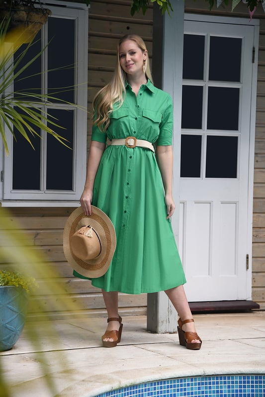 Yumi green dress clearance