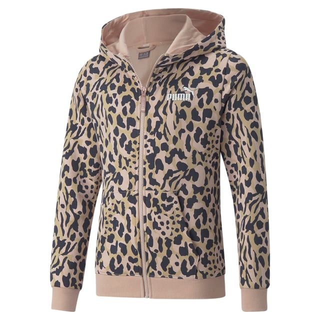 Puma leopard hotsell print hoodie