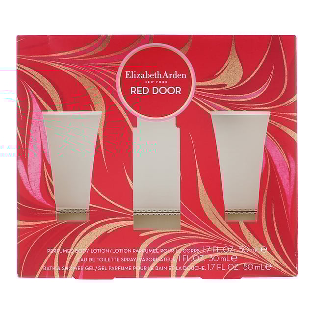 Red Door by Elizabeth Arden is an oriental floral fragrance for women. Top notes are orange blossom, plum, violet, peach, anise and rose. Middle notes are honey, carnation, tuberose, orchid, freesia, lily, jasmine, ylang-ylang, lily-of-the-valley and rose. Base notes are sandalwood, amber, musk, benzoin, vetiver, heliotrope and cedar. Red Door was launched in 1989.