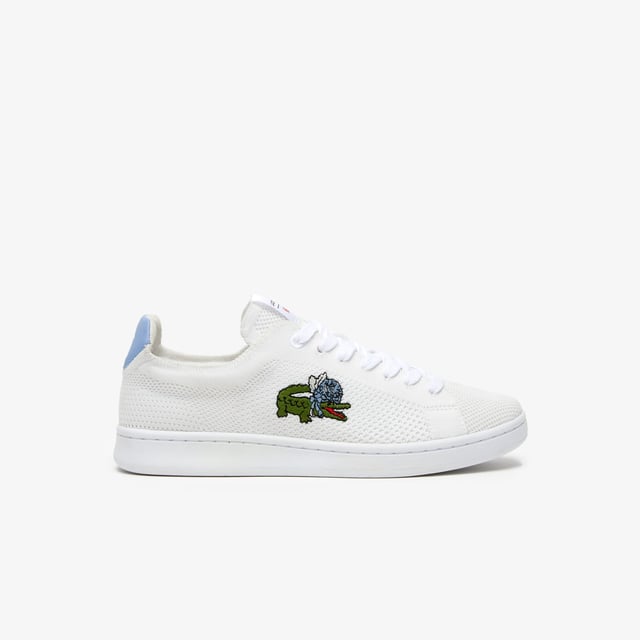 A casual style inspired by Lacoste’s tennis heritage  the Carnaby sneakers are imagined in a piqué texture with breathable lining and an embroidered crocodile to the side. Classic and easy to wear  the low-top style pairs best with shorts or jeans. - Court shoes - Textile uppers - Textile lining - Printed and debossed Lacoste branding to tongue and heel - Embroidered crocodile to side - Exposed stitching to outsoles - Rubber outsoles - Ref: 745SFA00951T3