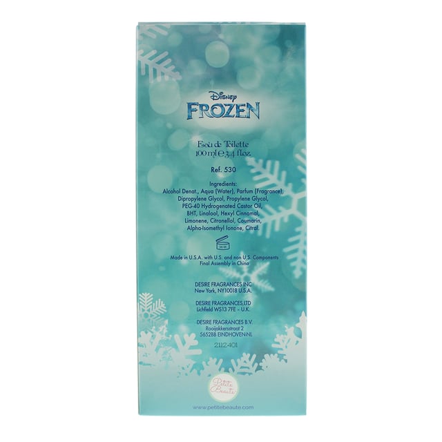 Disney Frozen Elsa Castle Eau De Toilette is a Floral Fruity fragrance for children. The top notes of this scent contain Raspberry, Apple, rose, Jasmine, Vanilla, Moss and Musk. Perfect for children who aspire to become their favourite Disney character.