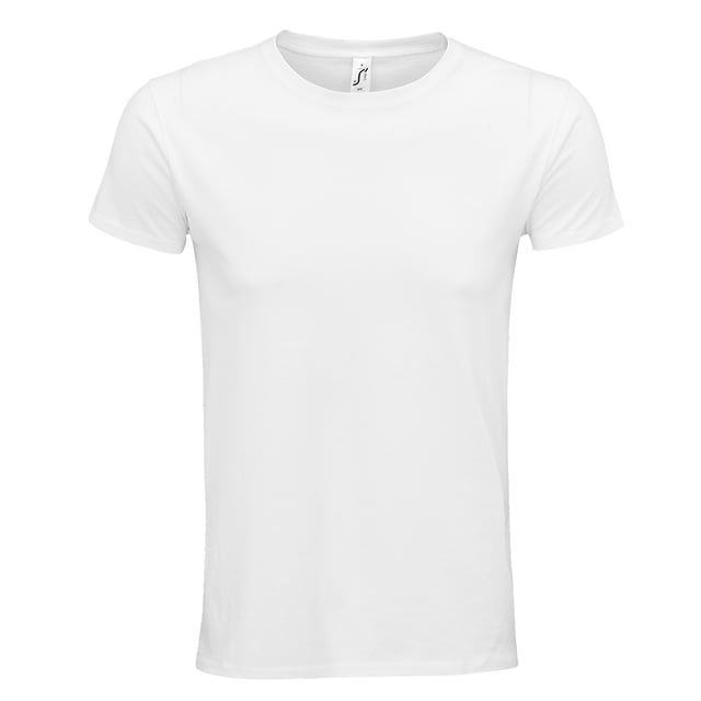 100% Bio-Baumwolle. Design: Unifarben. Passform: Schlauchförmig. Gerippter Kragen, Doppelnadel-Stich, Größenetikett ohne Markennamen. GSM (Gramm pro Quadratmeter): 140. Rundhalsausschnitt. Sicherheitsstandards: OCS100 zertifiziert, Oeko-Tex Standard 100 zertifiziert. kurzärmlig.