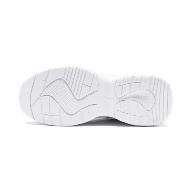 PRODUCT STORY The bulky silhouette on these female-first sneakers provides cushioning and comfort. The new fashion trainer Cilia Lux introduces a distinctive look and practical features that are sure to "light up" feminine footwear.
