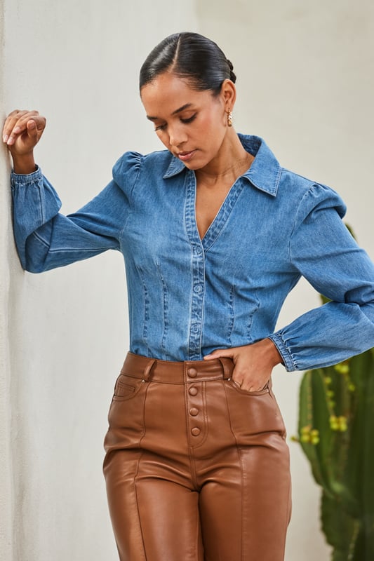 WIND AND SEA BALLOON DENIM SHIRT Mサイズ WIND AND SEA BALLOON DENIM SHIRT Mサイズ V118115173 高価