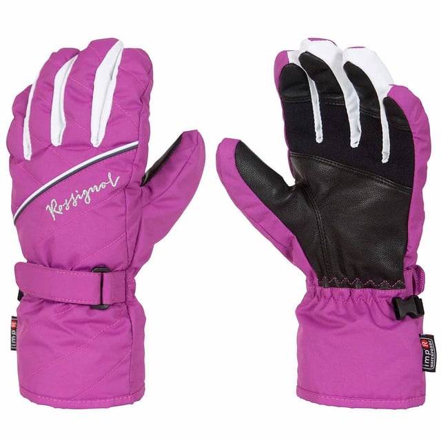 Womens purple online ski gloves