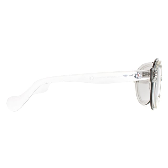 Moncler Round Unisex Crystal Grijs Mirror ML0055 ML0055 zijn een strak ronde ontwerp gemaakt van lichtgewicht acetaat. De dubbele brug voegt extra comfort toe, terwijl het Moncler -logo op de tempels voor authenticiteit is.
