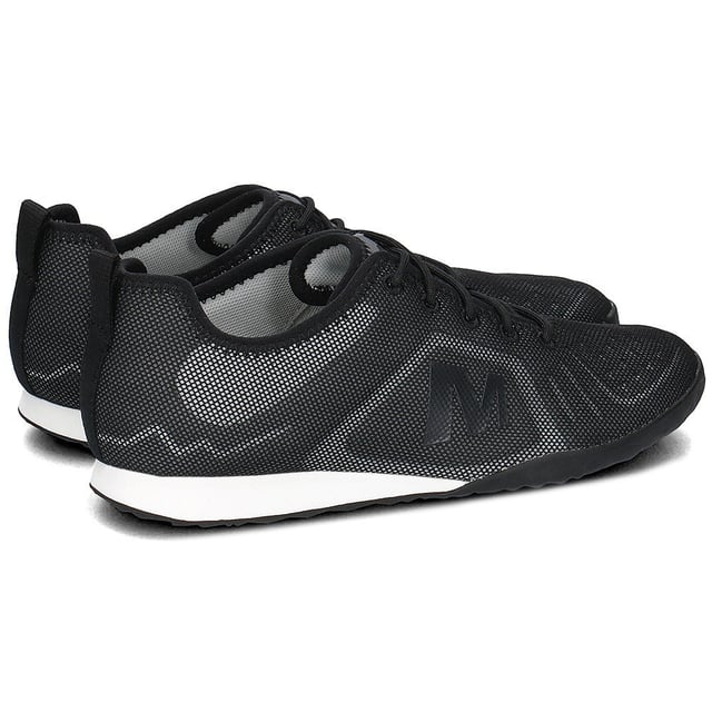 Merrell Civet Lace  Lace-Up Black Synthetic Womens Trainers J03842