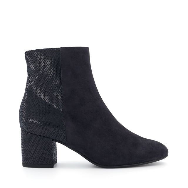 Dune Ladies Pipi Block Heeled Ankle Boots