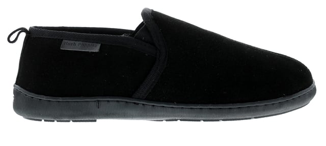 Heren suède pantoffels van Hush Puppies - de Arnold.