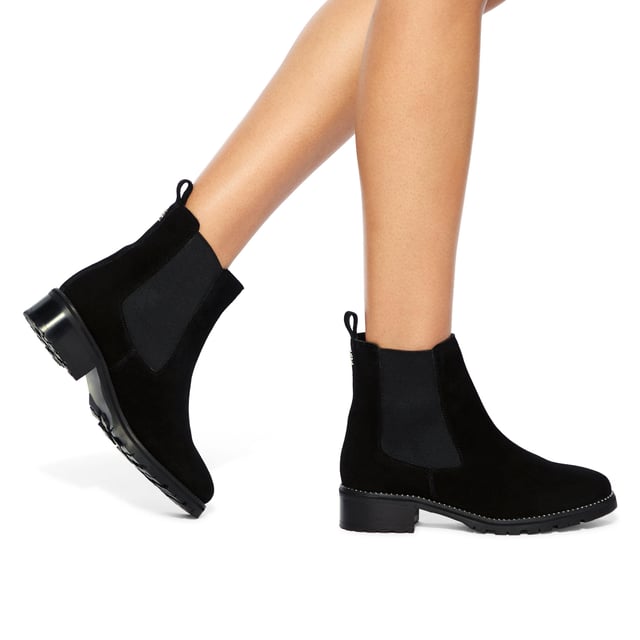 Kurt Geiger London Suede Kgl Crystal Welt Chelsea Boots