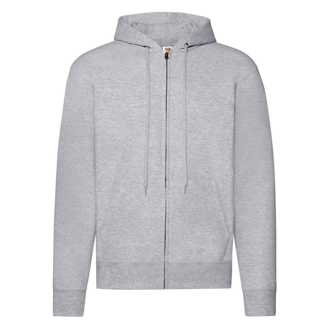 Material: 80% Baumwolle, 20% Polyester. 260 g/m². Design: Erhitzt. Saum: Baumwolle-Lycra gerippt. Ausgeschnittenes Etikett, hängende Schultern, Zwillingsnadel-Nähte. Eigenschaften der Kapuze: Doppellagig, Kordelzug. Manschette: Baumwoll-Lycra gerippt. Halsausschnitt: Kapuze, verschweißt. Ärmel-Typ: Langärmelig. Taschen: 1 Kängurutasche. Verschluss: Durchgehender Reißverschluss. Entspricht dem Sicherheitsstandard: WRAP-zertifiziert.