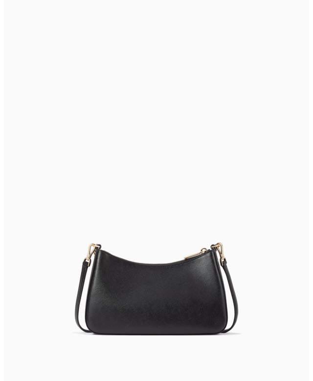 Our Crossbodies Are Perfect If You Want To Carry Your Important Things Without All The Bulk. Plus, Your Hands Are Free To Keep Up With All Your Group Texts And Grip That Vanilla Latte., Madison Saffiano Leather Convertible Crossbody, Metal Pinmount Logo, Back Zip And Front Slip Pockets,  Length: 7.00 Cm,  Width: 27.00 Cm,  Height: 17.00 Cm