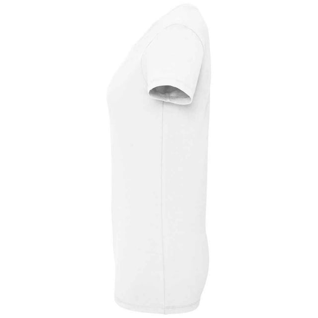 95% Ringgesponnene halbgekämmte Baumwolle, 5% Elastan. Design: Unifarben. Seitennähte, Ausschnitt mit Band, Größenetikett ohne Markennamen. Passform: Schmal. GSM (Gramm pro Quadratmeter): 190. Gerippter Kragen, Rundhalsausschnitt. Kurzärmlig. Saum: Doppelnähte.