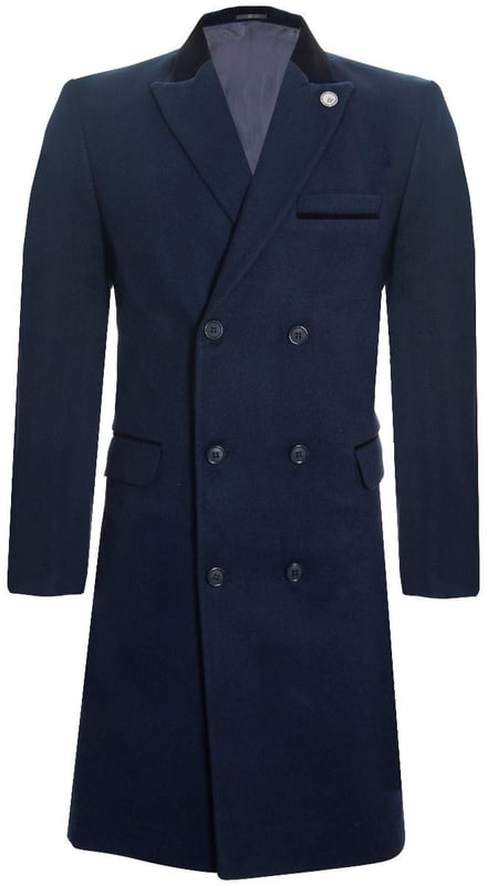 Disponible en 4 colores impresionantes, ajuste a medida (entre ajustado y regular) Hecho de tela de poliéster de tacto de lana suave de primera calidad, largo total 102 cm Chaqueta formal o informal elegante perfecta basada en la clásica era de los Blinders de los años 20 ¡Muchos más estilos y colores disponibles en la tienda!