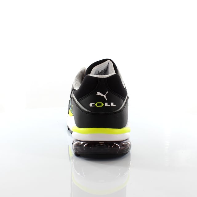 Puma Cell Ultra Fade Black Low Lace Up Mens Trainers 370851 01