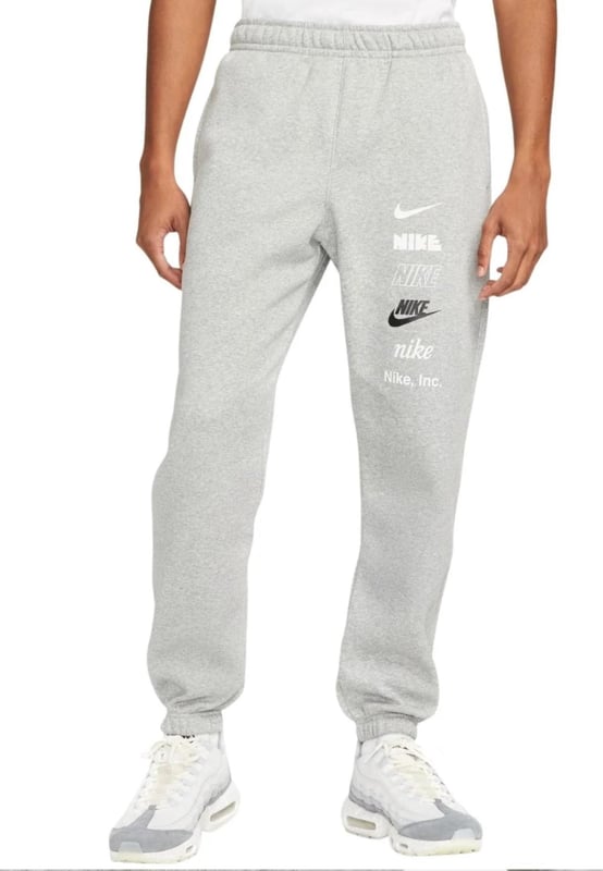 Nike fleece tracksuit 2025 dark grey heather