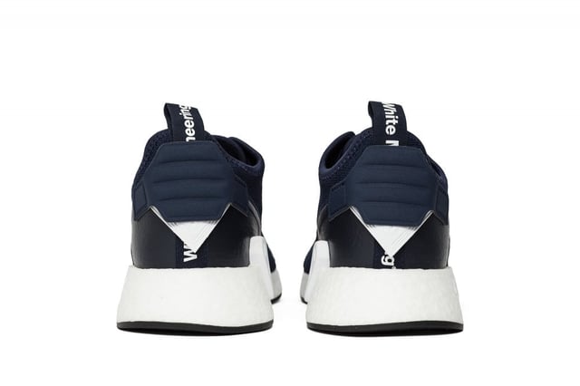 Adidas Mountaineering NMD R2 PK Heren Blauw Trainers COLLEGIATE NAVY/RUNNING WHITE-RUNNING WHITE