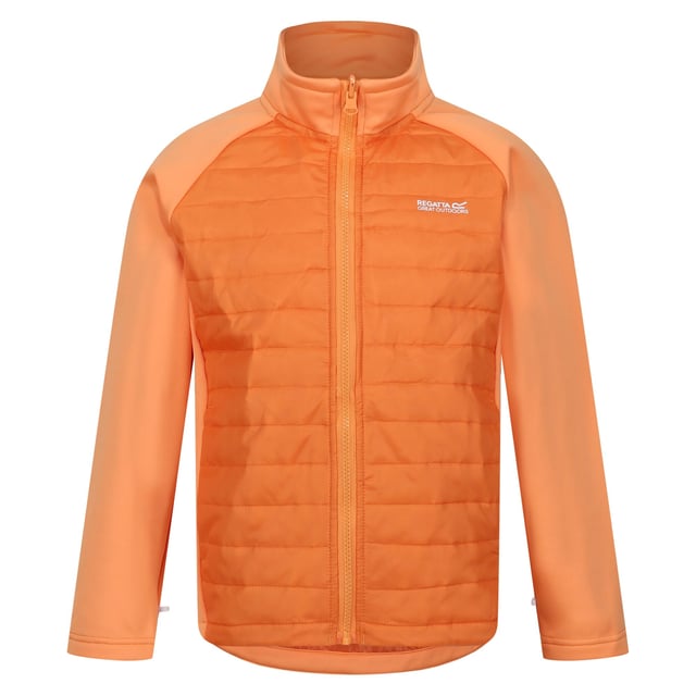 Material: 90% Polyester, 10% Elastane. Lining: Mesh. Fabric: Stretch. Design: Colour Block, Logo, Sleeve Patches. Fabric Technology: Breathable, Ergonomic, Flexible, Insulating, Isotex 15000, Quick Dry, Thermo-Guard, Waterproof, Windproof. 3 Brightness Modes, 3 in 1, 360 Degree Reflection, Brite Lite Sleeve Torch, Built-In Battery, Padded, Rechargable Battery, Stretch Panels. Neckline: Hooded. Cuff: Hook And Loop Strap. Sleeve-Type: Long-Sleeved. Hood Features: Elasticated, Grown On Hood. Pockets: 1 Chest Pocket, 2 Lower Pockets, Zip. Fastening: Full Zip. 10000g/m¬≤/24hrs. Hem: Shockcord Hem. Please Note: Printed Name Label up to Age 8.