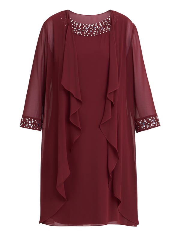 Chiffon short jacket shop