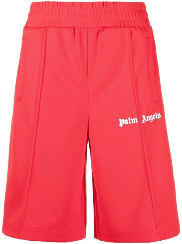 Palm angels sales red shorts