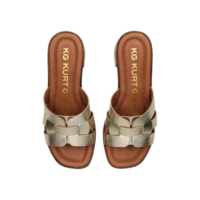 Kurt geiger hot sale rose gold sandals