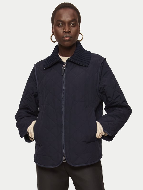 Levi's men's cotton hotsell diamond quilted shirt jacket
