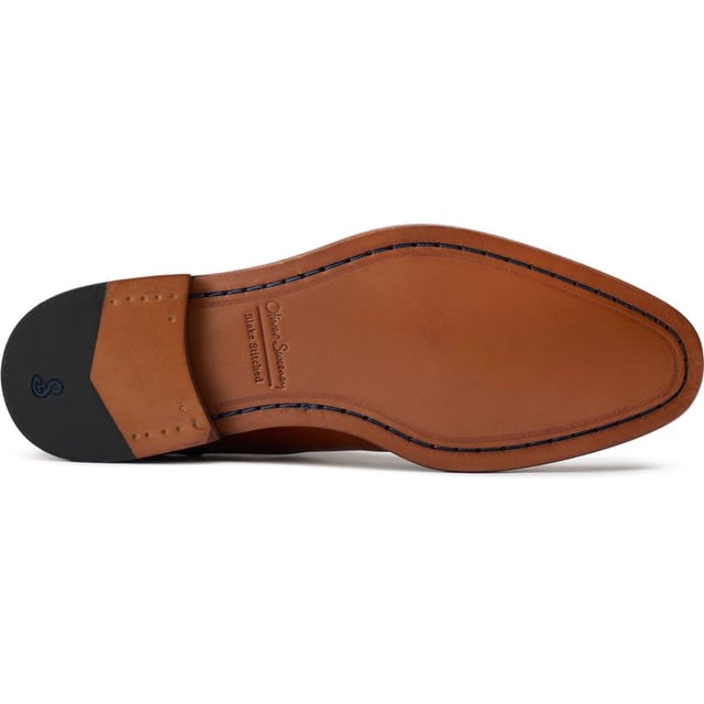 Botas Baltimore de Oliver Sweeney en color marrón para hombre, fabricadas en piel y suela de piel. Presentan: suela de piel con costura Blake, refuerzos laterales, marca Oliver Sweeney y forro de piel.