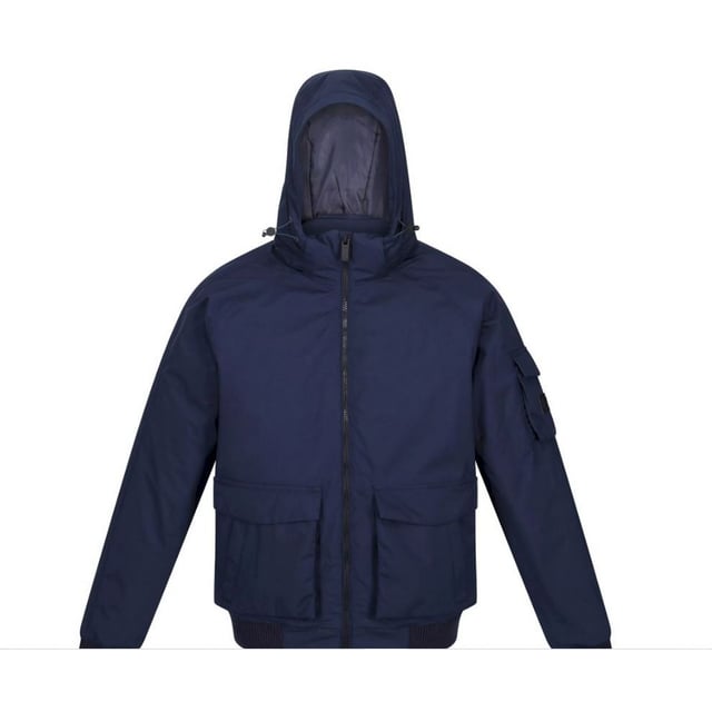 Material: 100% Polyester. Tyg: Stretch. Design: Logotyp. Tygteknik: Andningsbart, slitstarkt, Isotex 8000, Thermo-Guard, Warmloft, vattentätt, vindtätt. Isolerad, tejpade sömmar. Halsringning: Huva. Ärmtyp: Långärmad. Manschett: Ribbad. Funktioner på huva: Dold, påväxt huva, justering med knäppning. Fickor: 1 invändig ficka, 2 nedre fickor, tryckknappsfäste, lockstängning, 1 handvärmarficka. Fästanordning: Hel dragkedja. 8000g/m²,/24 timmar. Nedtill: Ribbad. Hållbarhet: Tillverkad av återvunnet material.