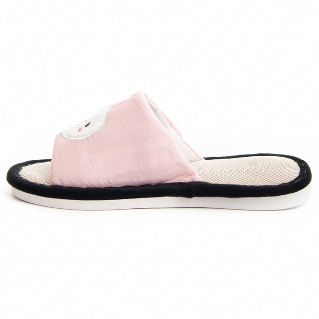 Zapatilla de casa para mujeres. Ajuste cómodo. Plantilla acolchada. Suela antideslizante. Costura reforzada. Fabricado por otras marcas para nuestra marca.