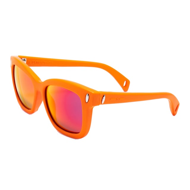 ITALIA INDEPENDENT 0011-055-000 gafas de sol unisex• material: acetato• color: rojo• tamaño: 56/16/145 mm (longitud de la lente / ancho del puente / longitud de la varilla)  COER-PLATA OF RECYCLED LAW-DIAMANTE GOLDER LAW PLATA