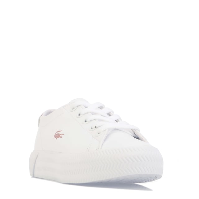 Girls 2025 lacoste trainers