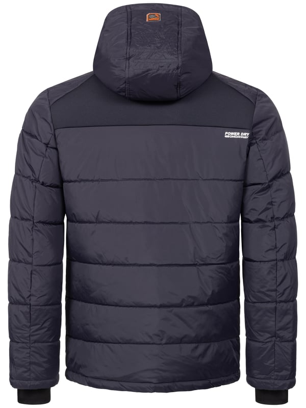 Protección con estilo: Chaqueta de invierno para hombre Geographical Norway H-354 Máxima calidez y comodidad: La chaqueta de invierno para hombre Geographical Norway H-354 no solo ofrece una protección de primer nivel contra el frío, sino también un confort inigualable. Su superficie exterior de 100% poliamida te mantiene cálido y seco incluso en las condiciones meteorológicas más adversas. Capucha y bolsillos prácticos: Con su capucha funcional y un total de cuatro bolsillos (dos en el pecho y dos en los laterales), esta chaqueta es perfecta para actividades al aire libre. Ya sea que estés caminando, acampando o simplemente disfrutando de la naturaleza, esta chaqueta te proporciona la funcionalidad necesaria. Estilo outdoor atemporal: El estilo outdoor de esta chaqueta no solo la convierte en un compañero práctico, sino también en una declaración de moda. Ya sea en la ciudad o en el campo, con esta chaqueta siempre harás una declaración de moda que es tanto trendy como funcional.