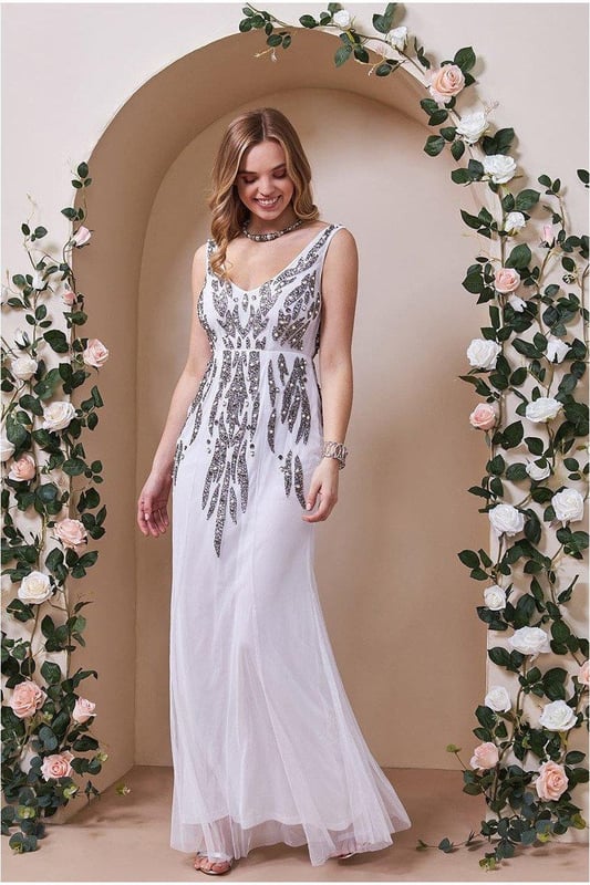 chinese dress ladies Elai Open Back Maxi Dress