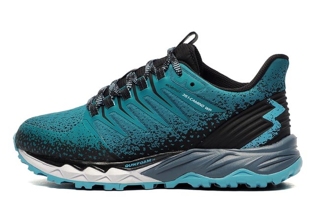 When it comes to trail running, these 361 Camino shoes stand out as an exceptional choice for those seeking comfort and performance. Designed with durability and support in mind, these shoes offer superior cushioning, making them suitable for trail runners of all performance levels. Engineered to handle the demands of rugged terrains and long distances, the Camino ensures stability and a plush feel underfoot.
 Featuring an innovative double-layer textile and mesh upper, the Camino incorporates the waterproof MORPHIT lacing system, which adapts to various foot shapes for a secure fit. The anatomically designed tongue reduces pressure on the top of the foot, while the full-length QU!KFOAM midsole and padded heel and ankle collar provide a luxurious, easy-to-wear experience. The durable rubber outsole enhances grip on uneven surfaces, delivering the traction and precision necessary to confidently conquer challenging trails with speed and agility.
 - Textile / Double-layer mesh mix upper enhances breathability
 - Soft textile lining for comfortable fit and feel
 - Contoured heel design
 - Waterproof MORPHIT supportive and contoured fit system
 - Tongue pull tab for easy slip-on fit
 - Toe bumper for added safety
 - Perfect fit lace up closure
 - OrthoLite comfort cushioned insole
 - QU!KFOAM and EVA cushioned midsole
 - Durable treaded outsole
 - 361 branding