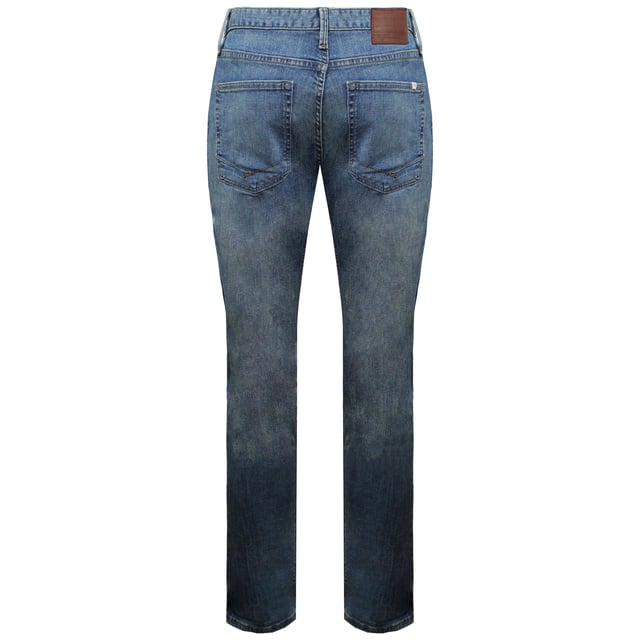 Vans Off The Wall V46 Tapered Leg Slim Fit Light Blue Mens Jeans VXK3DZJ