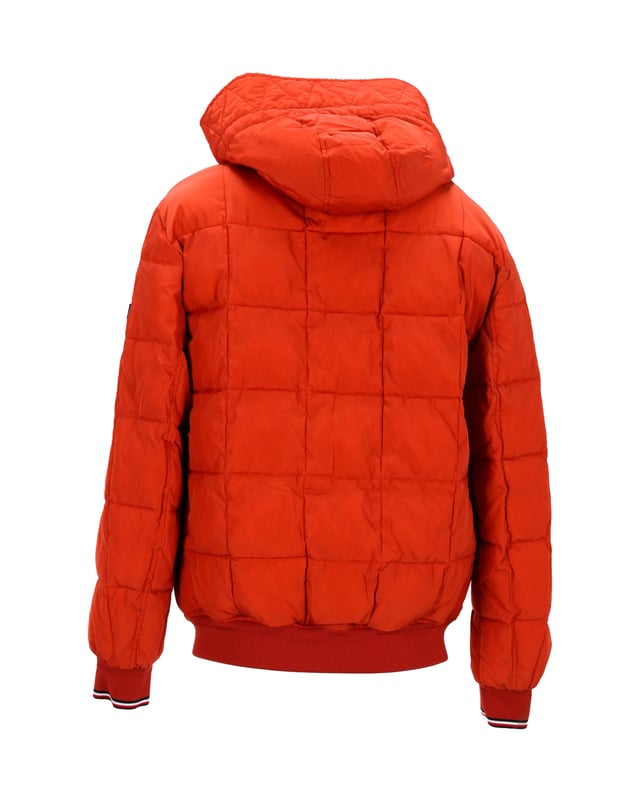 Men's quilted on sale patch bomber jacket