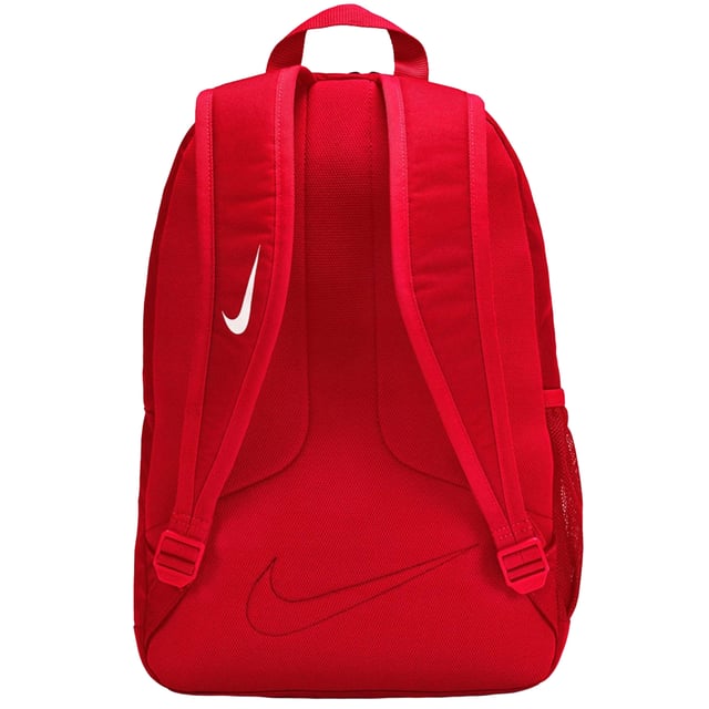 Design: Contrast Stripe, Swoosh. Fabric Technology: Storm-FIT, Water Resistant, Wind Resistant. Fastening: Zip. Breathable Mesh Panel, Grab Handle, Padded Adjustable Shoulder Straps, Raincover. Compartments: 1 Main Compartment. Pockets: 1 Front Pocket, Mesh Pocket. Capacity: 22L.