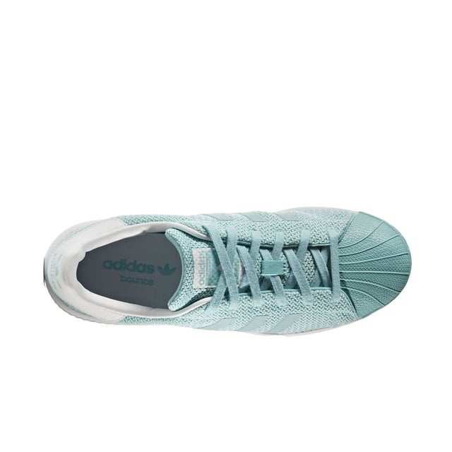 Adidas Superstar Bounce Womens Blue Trainer Adidas Superstar Bounce Womens Blue Trainer