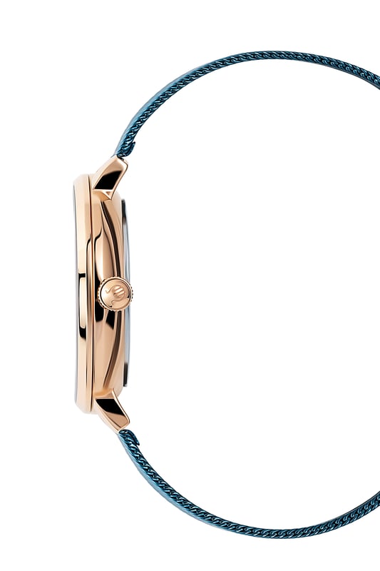 Dit Orphelia Dames horloge beschikt over een Quartz binnenwerk. De kast (35 mm mm) is vervaardigd uit RVS (Rosékleurig) en heeft een Mineraalglas. De band is Blauw RVS. Dit horloge uit de Orphelia Derby reeks is een mooi en tijdloos geschenk. Verras jezelf of iemand anders met dit cadeau. Bovendien geniet u hierbij van 2 jaar garantie tegen alle fabricagefouten.