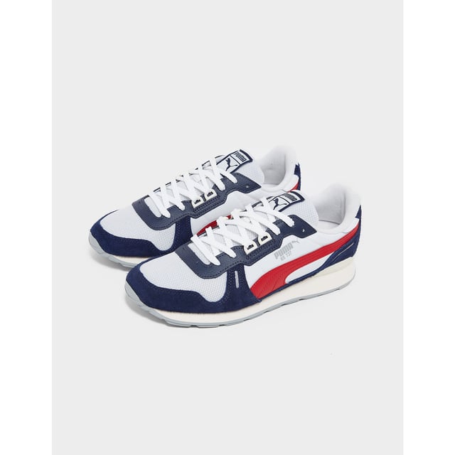 Men s Puma RX 737 Vintage Trainers in Blue red