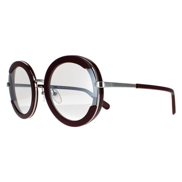 Ferragamo round deals sunglasses