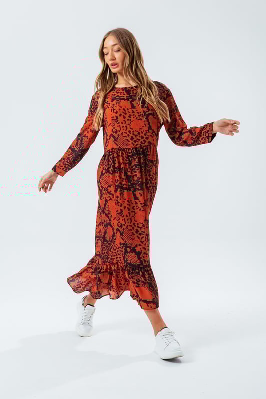Hype Bronze Snake Women s Dress