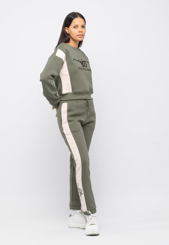 Tom Barron Damen-Trainingsanzug-Set Enjoy, bestickt, stilvoll