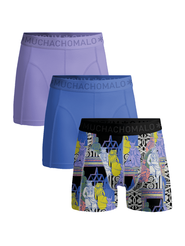 Bóxers Muchachomalo Para Hombre - Pack De 2, Algodón Suave, Corte Clásico Y Elástico En La Cintura
