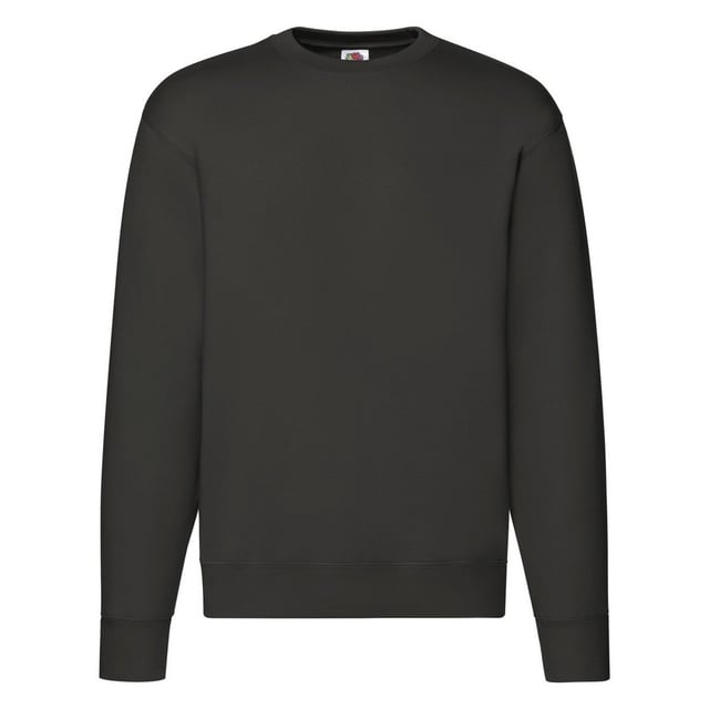 Material: 70% Cotton, 30% Polyester. Fabric: Elastane. Design: Plain. 280gsm. Hem: Elasticated, Ribbed. Back Neck Tape. Neckline: Crew Neck, Ribbed. Cuff: Elasticated, Ribbed. Sleeve-Type: Long-Sleeved, Set-in. Fastening: Pull Over. Sustainability: Oeko-Tex Standard 100 Certified, WRAP Certified.