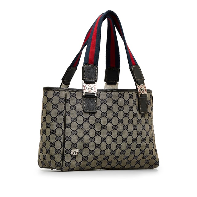 Vintage gucci 2025 canvas bag