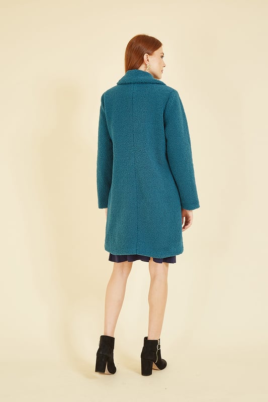 Teal hotsell teddy jacket