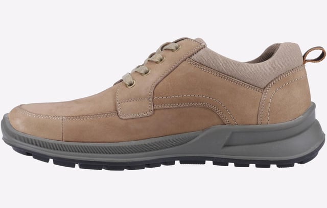 Flexible, lightweight and with a memory foam insole, along with a Nubuck leather upper, the Adam is a great choice for days out exploring this summer.- Nubuck Leather Upper with Lace Up Fastening- Light and Breathable Textile Sock and Lining- Memory foam insole- Flexible and Durable rubber sole